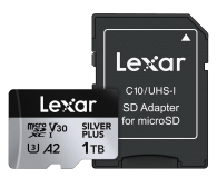 Lexar 1TB microSDXC Silver Plus UHS-I U3 A2 V30 - 1292578 - zdjęcie 5